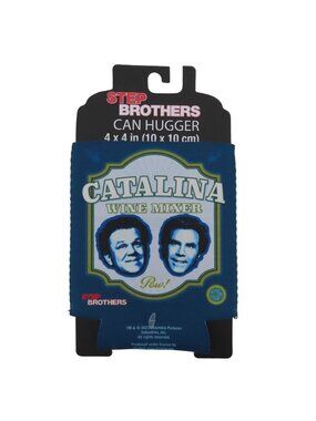 Step Brothers Catalina Wine Mixer Can Hugger Coozie Koozie Barware Bar Blue NEW